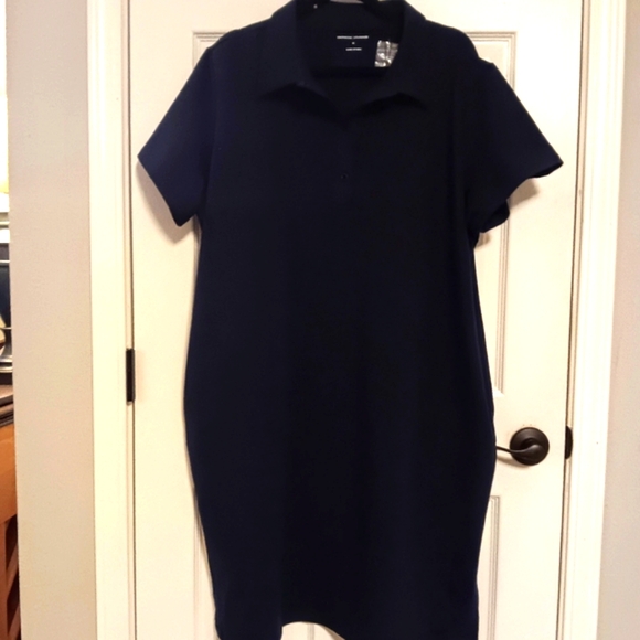 NWT Universal Standard French Terry Polo Dress - Picture 2 of 7
